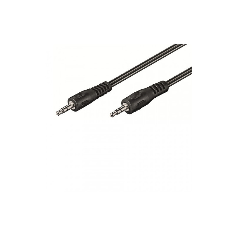 Ewent EW-220101-050-N-P cable de audio 5 m 3,5mm Negro | APLIUM
