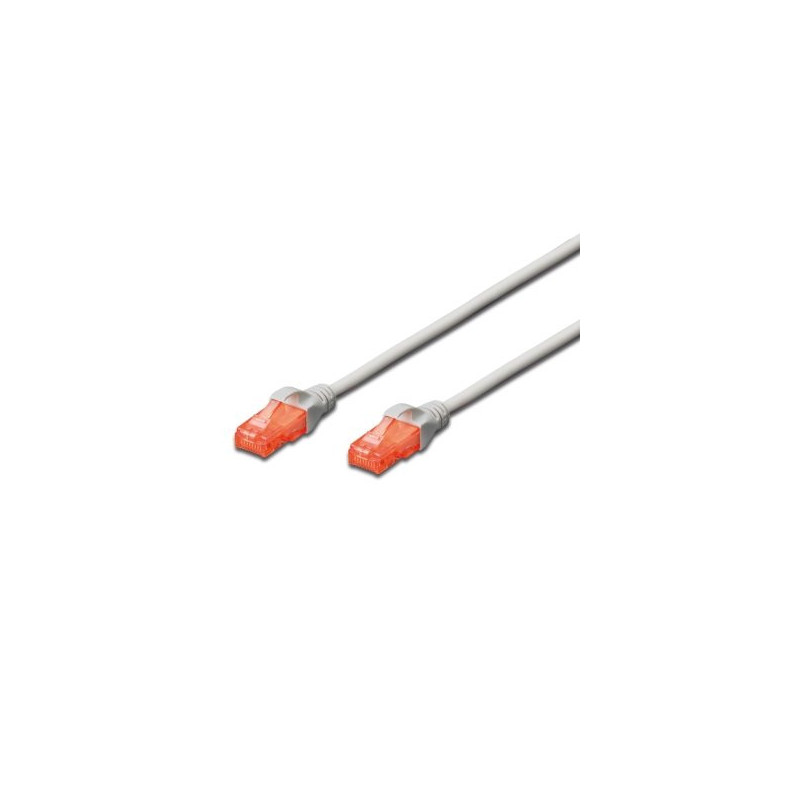 Ewent EW-6U-100 cable de red Gris 10 m Cat6 U/UTP (UTP) | APLIUM
