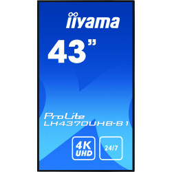 iiyama LH4370UHB-B1 pantalla de señalización Pantalla plana | APLIUM