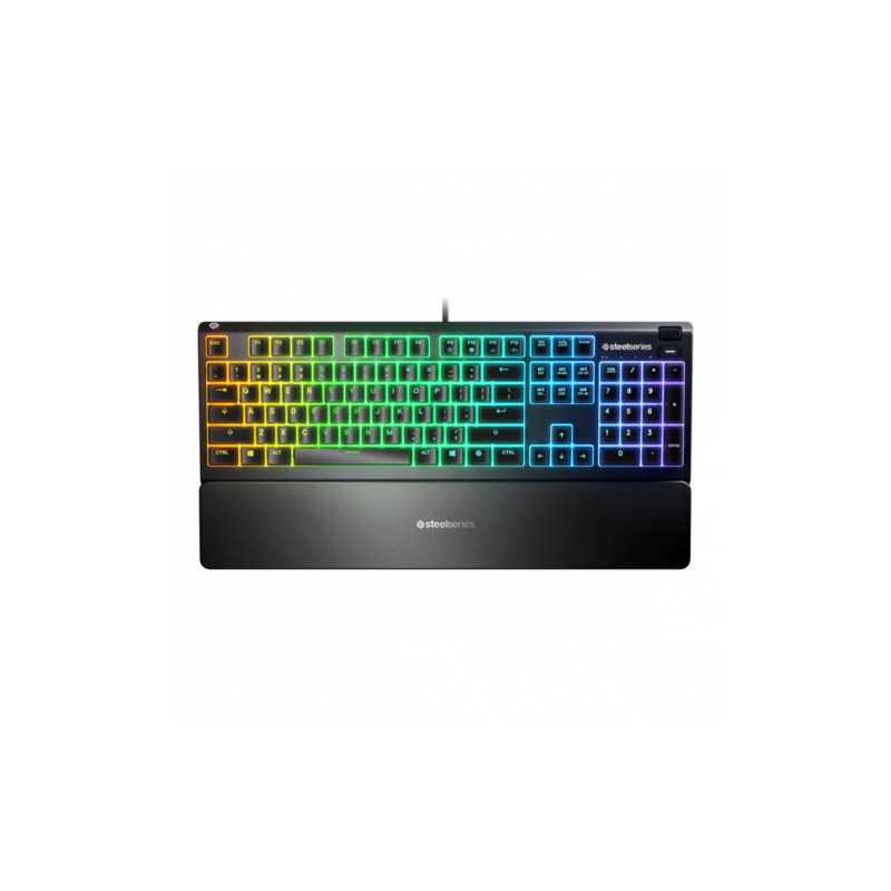 Teclado Steelseries Apex 3 (PORTUGUES) (64804) | APLIUM