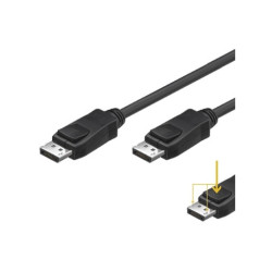 Ewent EW-140100-020-N-P cable DisplayPort 2 m Negro | APLIUM