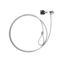 TooQ TQCLKC0025 cable antirrobo Plata 1,5 m | APLIUM