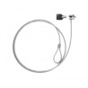 TooQ TQCLKC0025 cable antirrobo Plata 1,5 m | APLIUM