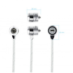 TooQ TQCLKC0025 cable antirrobo Plata 1,5 m | APLIUM