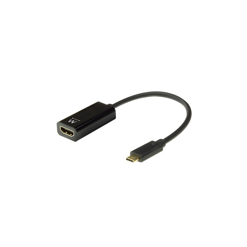 Ewent EW9823 adaptador de cable de vídeo 0,15 m USB Tipo C H | APLIUM