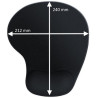 Ewent EW3181 alfombrilla para ratón Negro | APLIUM