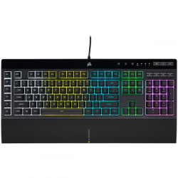 Corsair K55 RGB PRO teclado USB QWERTY Español Negro | APLIUM