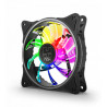 NOX VENTILADOR CAJA HUMMER A-FAN ARGB INNER GLOW FAN. 120mm | APLIUM