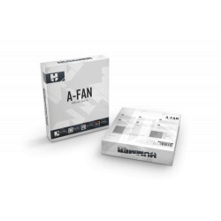 NOX VENTILADOR CAJA HUMMER A-FAN ARGB INNER GLOW FAN. 120mm | APLIUM
