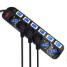Ewent EW3851 limitador de tensión Negro 6 salidas AC 220 V 1 | APLIUM