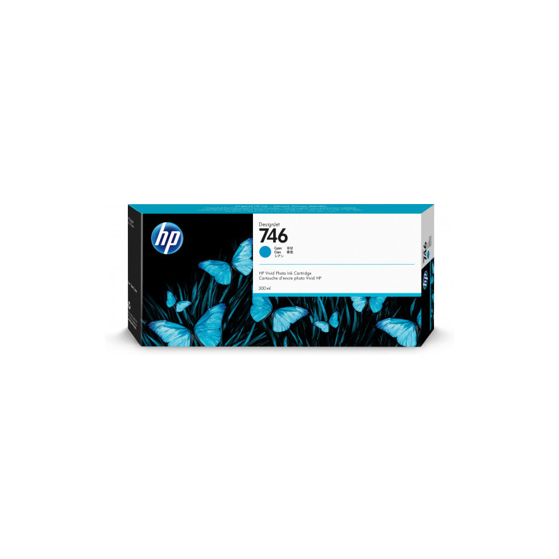 HP 746 Tinta Cian Desingjet Z9 (P2V80A) HP746 | APLIUM