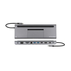Kramer KDOCK-4 Usb-c Hub Multiport Adapter 2 USB 3.0, 1USB 2 | APLIUM