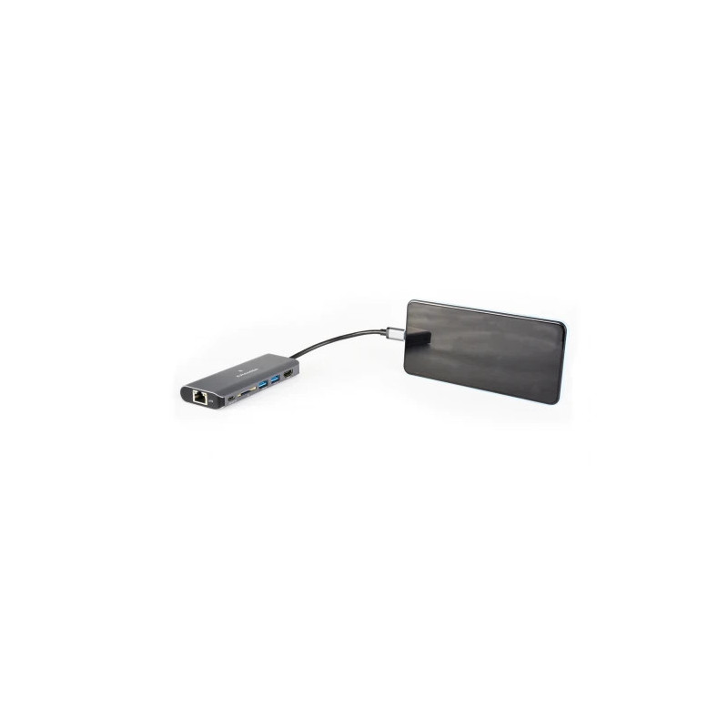 Kramer KDOCK-2 Usb-c Hub Multiport Adapter 2 USB 3.0, 1 Ethe | APLIUM