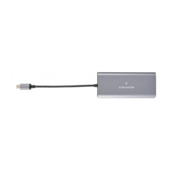 Kramer KDOCK-2 Usb-c Hub Multiport Adapter 2 USB 3.0, 1 Ethe | APLIUM