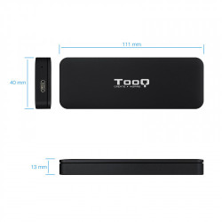 TooQ TQE-2280B caja para disco duro externo M.2 Caja externa | APLIUM