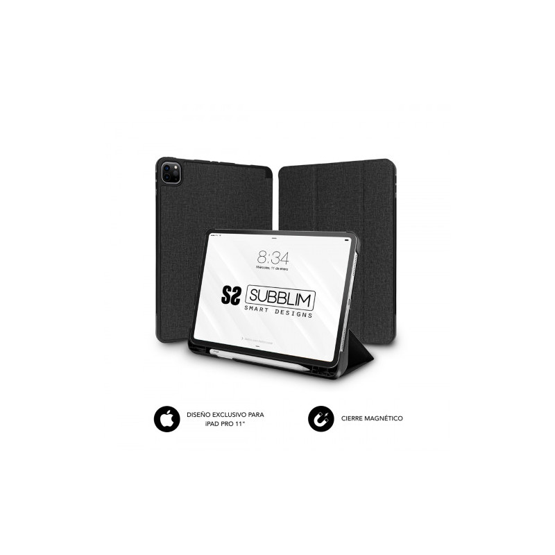 SUBBLIM Funda Tablet Shock Case iPad Pro 11” 2020 Black | APLIUM