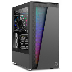 Nox Caja Atx Hummer Blaster. Semitorre. Negro | APLIUM