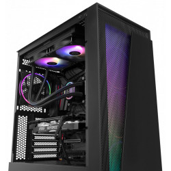 Nox Caja Atx Hummer Blaster. Semitorre. Negro | APLIUM