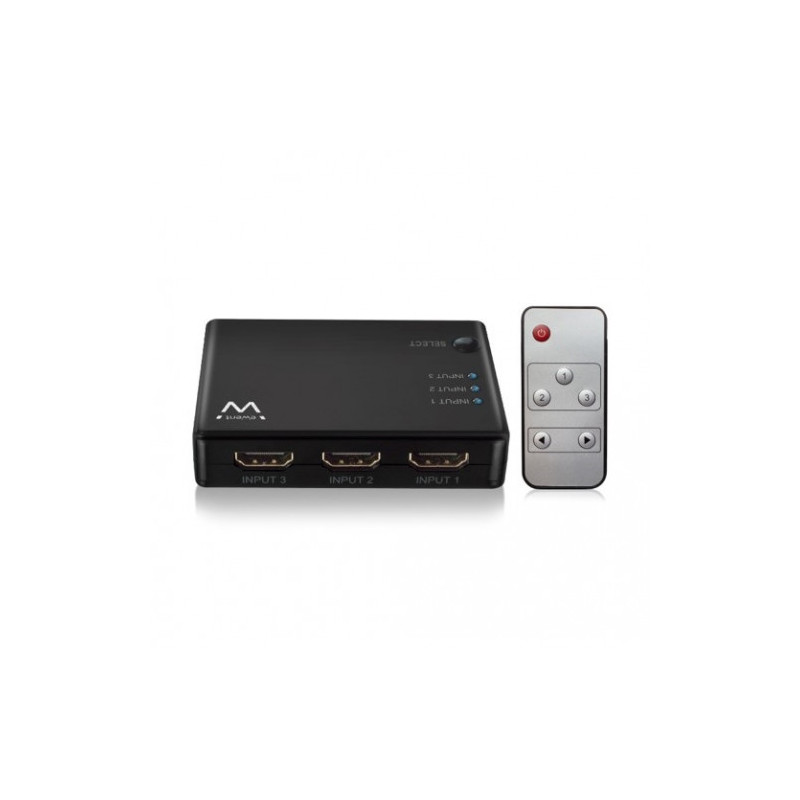 Ewent EW3730 interruptor de video HDMI | APLIUM