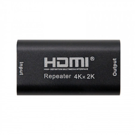 Nanocable Repetidor HDMI, A/H-A/H, Negro | APLIUM
