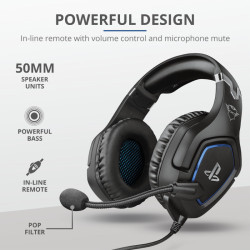 Trust GXT 488 Forze PS4 Auriculares Diadema Negro | APLIUM