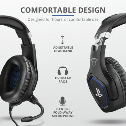 Trust GXT 488 Forze PS4 Auriculares Diadema Negro | APLIUM