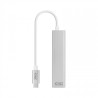 Nanocable Conversor USB-C a Ethernet Gigabit + 3xUSB 3.0, Pl | APLIUM