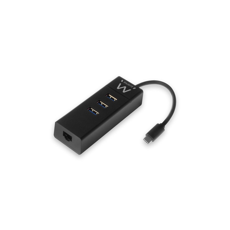 Ewent EW1141 hub de interfaz USB 3.2 Gen 1 (3.1 Gen 1) Type- | APLIUM