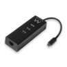 Ewent EW1141 hub de interfaz USB 3.2 Gen 1 (3.1 Gen 1) Type- | APLIUM