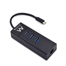 Ewent EW1141 hub de interfaz USB 3.2 Gen 1 (3.1 Gen 1) Type- | APLIUM