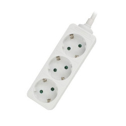 Ewent EW3958 base múltiple 1,5 m 3 salidas AC Interior Blanc | APLIUM