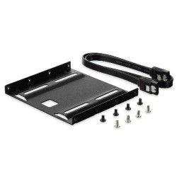 Ewent EW7007 panel bahía disco duro 8,89 cm (3.5") Negro | APLIUM