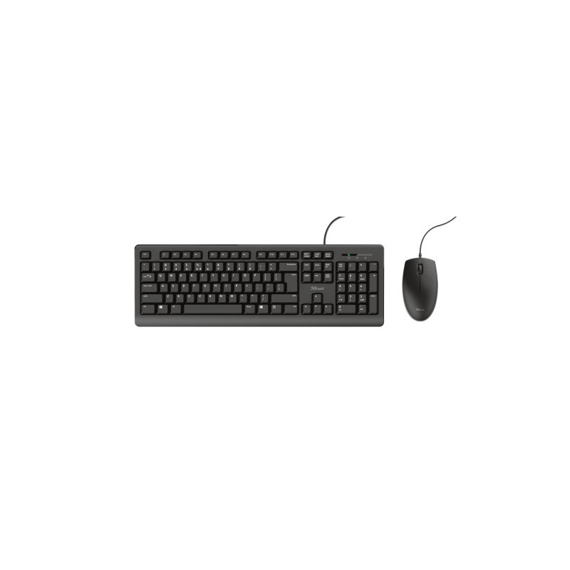 Trust Primo teclado USB QWERTY Español Negro | APLIUM