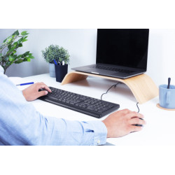 Trust Primo teclado USB QWERTY Español Negro | APLIUM