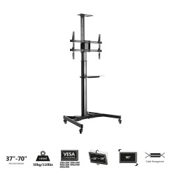 Ewent EW1540 signage display mount 177,8 cm (70") Negro | APLIUM