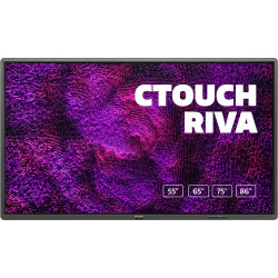 CTOUCH Riva 2,17 m (85.6") 3840 x 2160 Pixeles Multi-touch N | APLIUM