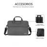 SUBBLIM Funda Ordenador Business Laptop Sleeve 13,3-14" Grey | APLIUM