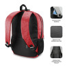 SUBBLIM Mochila para Portátil Urban Lock Backpack 16" Red | APLIUM
