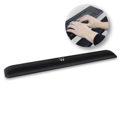 Ewent EW3180 descansa muñecas Poliéster, Caucho Negro | APLIUM