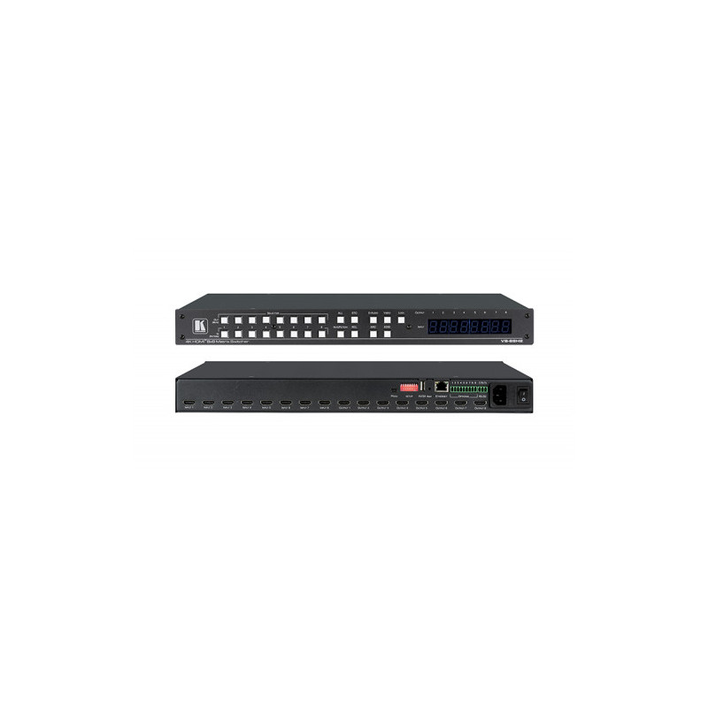 Kramer VS-88H2 8X8 4K Hdr Hdcp 2.2 Matrix Switcher With Digi | APLIUM