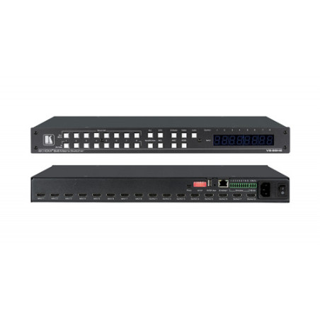 Kramer VS-88H2 8X8 4K Hdr Hdcp 2.2 Matrix Switcher With Digi | APLIUM