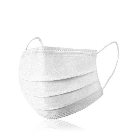 Caja 10 Mascarillas Infantil Triple Capa Color Blanco Talla | APLIUM
