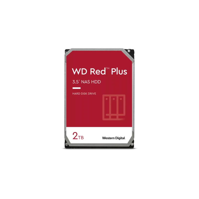 WD HDD Red Plus SATA III 3.5-inch 2TB | APLIUM
