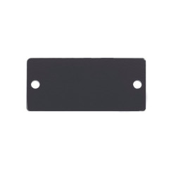 W-BLANK(W) Wall Plate Insert White. Blank Slot Cover Plate | APLIUM
