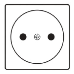 TS-1DE Ts-single-power-socket Tbus Power Socket Modules | APLIUM