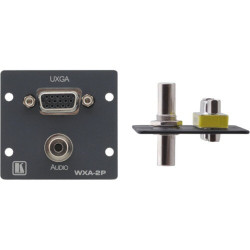 WXA-2P W.PLATE Insert - VGA+3.5MM Stere | APLIUM