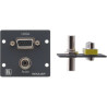 WXA-2P W.PLATE Insert - VGA+3.5MM Stere | APLIUM