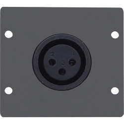 WA-1XLF(B). Wall Plate Insert Xlr (F) | APLIUM