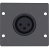 WA-1XLF(B). Wall Plate Insert Xlr (F) | APLIUM