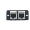 W4545 Wall Plate Insert - Dual RJ-45 G | APLIUM